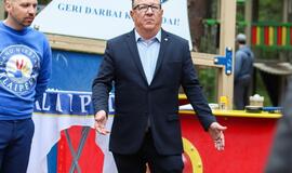 Vaikų žaidimo aikštelės "Supermiestas" atidarymo šventė