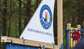 Vaikų žaidimo aikštelės "Supermiestas" atidarymo šventė