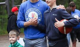 Vaikų žaidimo aikštelės "Supermiestas" atidarymo šventė