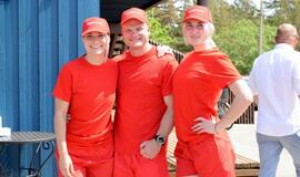 Klaipėdos paplūdimių vasarą skelbia mėlynoji vėliava