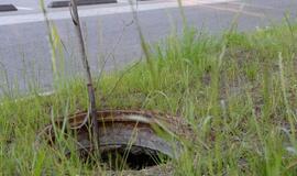 Pavojus likviduojamas – atviri šuliniai dengiami