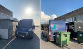 Su priekabų ir transporto priemonių statymo problemomis Neringa susiduria nuolatos