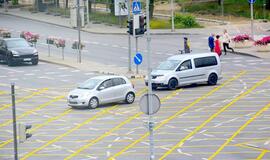 Vairuotojų supratingumą ugdys geltoni "koriai"