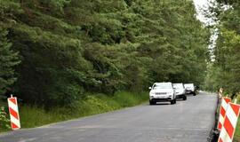 Dar vienas įvažiavimas į Palangą taps patogesnis – baigiama tvarkyti Vytauto g. atkarpa iš Šventosios pusės