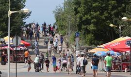 Anšlaginis savaitgalis: lenktynės užpildė Palangos viešbučius