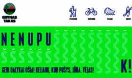 Nauja kampanija „Nenupušk“ patiks nemėgstantiems besibūriuojančių poilsiautojų