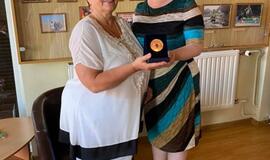 Felicitai Vaitkutei - medalis už nuopelnus Klaipėdos sportui