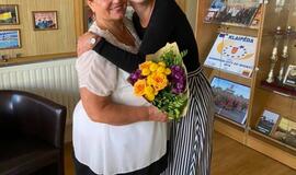 Felicitai Vaitkutei - medalis už nuopelnus Klaipėdos sportui