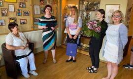 Felicitai Vaitkutei - medalis už nuopelnus Klaipėdos sportui