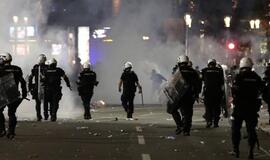Serbijoje ketvirtą dieną iš eilės tęsėsi protestai