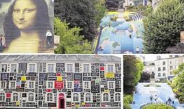 Besikeičiantys Blua miesto laiptai