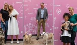 Garsūs žmonės drauge su augintiniais mokėsi sveikos gyvensenos ir santykių stiprinimo