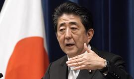 Japonijos premjeras Sh. Abė ketina atsistatydinti dėl sveikatos problemų