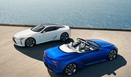 „Lexus“ pristato atnaujintą LC 500 kupė ir naują „LC 500 Convertible“