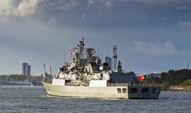 NATO nuolatinės parengties kovinių laivų 1-osios grupės fregatos jau Klaipėdoje