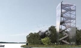 Nemuno deltoje iškils apžvalgos bokštas „Burė“