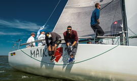 Tarptautinė „Kuršių marių regata“ artėja link finišo