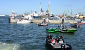 Streikas prieš verslinę žvejybą Kuršių mariose