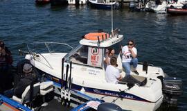 Streikas prieš verslinę žvejybą Kuršių mariose