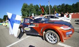 Vilkyčiuose finišavo dvi dienas trukusi ralio kroso fiesta