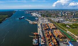 Streikai Baltarusijos įmonėse kelia nerimą Klaipėdos uoste