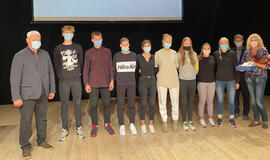 Apdovanoti sportiškiausi Klaipėdos moksleiviai