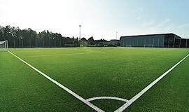 Futbolo kamuoliai išriedės į naują aikštę Kretingoje