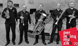 Į naujojo Klaipėdos koncertų salės sezono projektus kvies keliaujantis  Klaipėdos brass kvintetas