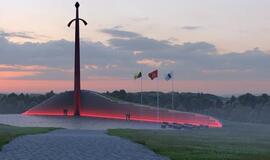 Kryžkalnyje atidaromas Ąžuolų parkas Lietuvos kariams