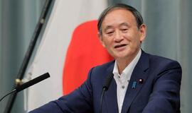 „Kyodo“: Japonijos ministrų kabineto generalinis sekretorius Y. Suga trečiadienį paskelbs apie savo dalyvavimą premjero rinkimuose