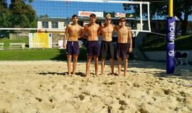 Lietuviai pradeda kovas Europos jaunimo paplūdimio tinklinio čempionatuose
