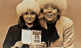 Mirė serialuose „Keršytojai“ ir „Sostų karai“ suvaidinusi aktorė Diana Rigg