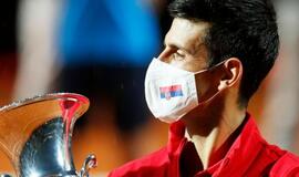 N. Džokovičiaus rekordas: pagal laimėtus „Masters“ turnyrus jis aplenkė R. Nadalį