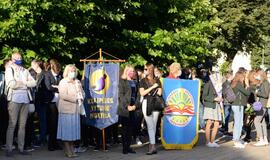 Rugsėjo 1-osios šventė Lietuvininkų aikštėje