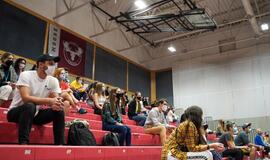 Pandemijos akivaizdoje – didžiausias pirmakursių būrys istorijoje