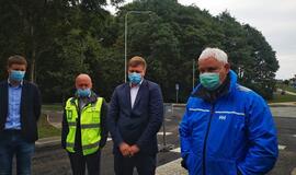 Joniškės gatvė atverta eismui