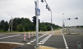 Joniškės gatvė atverta eismui