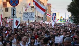 Sekmadienį Baltarusijoje laukiama rekordinio protesto
