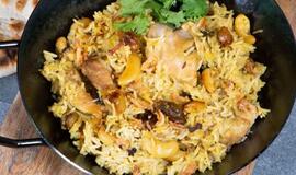 Vištienos biryani - kvapnus, indiškas plovas