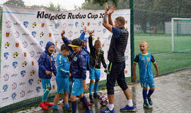 Jaunieji futbolininkai pademonstravo charakterį