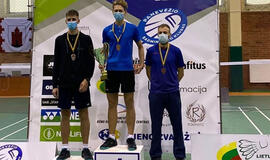 Pajūrio badmintonininkams - visų spalvų medaliai