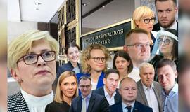 13 I. Šimonytės siūlomų ministrų: ką apie juos žinome ir su kokiais skandalais jau yra susidūrę