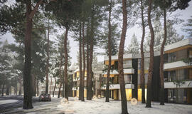 Į poilsio namus Palangoje investuoja 15 mln. eurų: išsaugos ir išplės pušyną