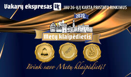 Prasidėjo balsavimas "Metų klaipėdiečio" rinkimuose