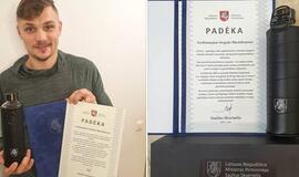 S.Maslobojevas S.Skverneliui siunčia gertuvę