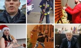 Klaipėdos rajono gyventojai originaliai sveikina su šventėmis: sudainavo visiems žinomą dainą