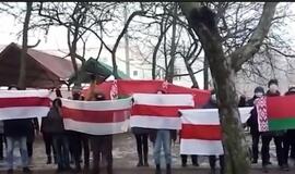 Baltarusijos protesto akcijose sekmadienį sulaikyta mažiausiai 140 žmonių