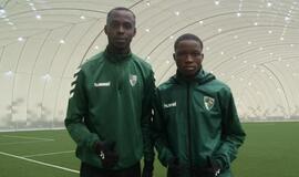 Įsitvirtinti „Kauno Žalgirio“ klube sieks du futbolininkai iš Nigerijos