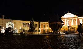 Klaipėdoje išjungtos kalėdinės puošmenos