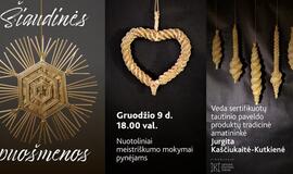 Kviečia į nuotolinius meistriškumo mokymus pynėjams